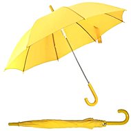 Derby Children's Bare Bone Ejector Umbrella, Yellow, solid colour yellow - Children's Umbrella