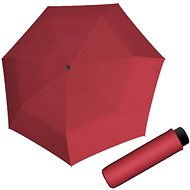 Doppler Fiber Fun - women's/children's folding umbrella, red, solid colour red - Children's Umbrella