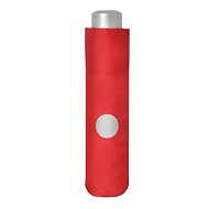 Doppler KIDS MINI REFLEX - folding umbrella for children, red, solid colour red - Children's Umbrella