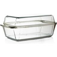 DeGusto Glass baking dish 3,5 l with lid - Roasting Pan