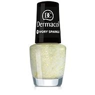 DERMACOL Nail Polish With Effect - Ivory Sparkle 5 ml - Nail Polish