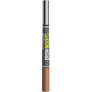 MAYBELLINE NEW YORK Brow Inserts Soft Brown 2 eyebrow marker with triple tip and colouring gel - Eyebrow Pencil