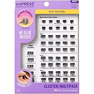 KISS imPRESS Pre-glued Cluster Multi 01 - Adhesive Eyelashes