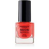 DERMACOL Neon Mania č.7 Coral Sunset - Nail Polish