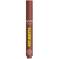 NYX PROFESSIONAL MAKEUP Fat Matte Smooth Color Lipstick 08 Toasty Taupe, 2 g - Lip Balm