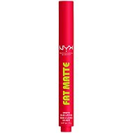 NYX PROFESSIONAL MAKEUP Fat Matte Smooth Color Lipstick 15 Fuzzy Flame, 2 g - Ajakbalzsam