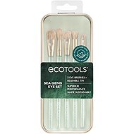 ECOTOOLS Sea Gems sada štětců na oči + plechové pouzdro - Make-up Brush Set