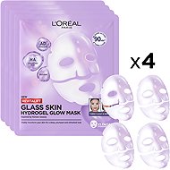 L'ORÉAL PARIS Revitalift Filler Glass Skin Hydrogel Brightening Mask Box, 4pcs - Face Mask