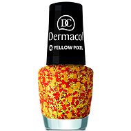 DERMACOL Nail Polish With Effect - Yellow Pixel 5 ml - Nail Polish