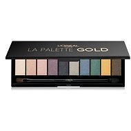 ĽORÉAL PARIS La Palette Glitz Gold 7 g - Paletka očných tieňov