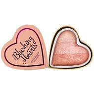 I HEART REVOLUTION Blushing HEARTs Blusher Peachy Pink Kisses 10 g - Lícenka