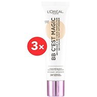 ĽORÉAL PARIS Wake Up & Glow BB C´est Magic BB Cream 5-in-1 Medium 3 × 30ml - BB Cream