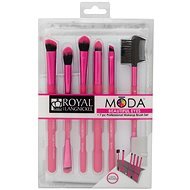 Moda® Beautiful Eyes Pink Brush Kit 7pcs - Make-up Brush Set