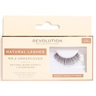 REVOLUTION No.3 Undercover Natural 1 pcs - Adhesive Eyelashes