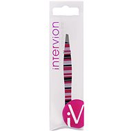 INTERVION Curved eyebrow tweezers Color - Tweezer