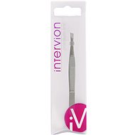 INTERVION Eyebrow tweezers Black - Tweezer
