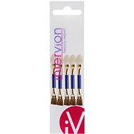 INTERVION Eyeshadow Applicators, Blue, 5pcs - Makeup Brush
