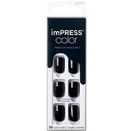 KISS imPRESS Colour - All Black - False Nails
