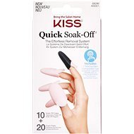 KISS Soak Off Remover Caps - Ragasztó-eltávolító