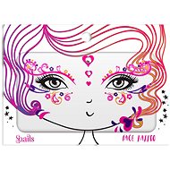 SNAILS Face Tattoos Queen of Hearts - Peel-and-Stick Tattoo
