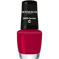 DERMACOL Nail polish Neon Carmen No.38 - Nail Polish