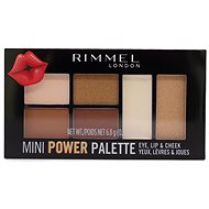 RIMMEL LONDON Mini Power Palette 002 Sassy 6,8 g - Eye Shadow Palette