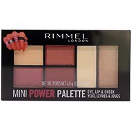 RIMMEL LONDON Mini Power Palette 006 Fierce 6,8 g - Paletka očných tieňov