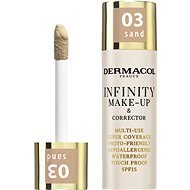 DERMACOL Infinity make-up a korektor č. 3 sand 20 g - Make-up