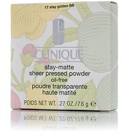 CLINIQUE Stay Matte Sheer Pressed Powder 17 Stay Golden 7 g - Powder