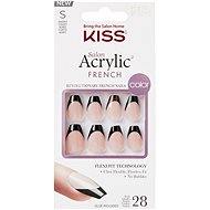 KISS Salon Acrylic French Color Flame - False Nails
