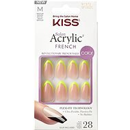 KISS Salon Acrylic French Color Hype - Umelé nechty