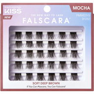 KISS Falscara WISPS Multi - mocha - Adhesive Eyelashes