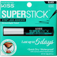 KISS Super Stick 5-Day Extended Wear Strip Lash Adhesive Black - Eyelash Adhesive