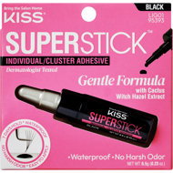 KISS Super Stick Individual Lash Cluster Adhesive Black - Eyelash Adhesive
