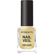 DERMACOL Nail Veil Top Coat Sparkling Beach 11 ml - Nail Polish