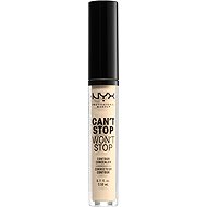 NYX PROFESSIONAL MAKEUP Can't Stop Won't Stop Concealer 01 Pale, 3.5ml - Corrector