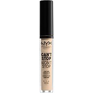 NYX PROFESSIONAL MAKEUP Can't Stop Won't Stop Concealer 06 Vanilla, 3.5ml - Corrector