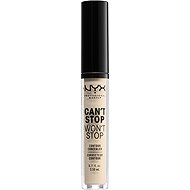 NYX PROFESSIONAL MAKEUP Can't Stop Won't Stop Concealer 1.5 Fair, 3.5ml - Corrector