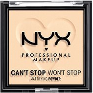 NYX PROFESSIONAL MAKEUP Can't Stop Won't Stop Mattifying Powder 01 Fair, 6g - Powder