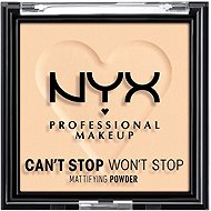 NYX PROFESSIONAL MAKEUP Can't Stop Won't Stop Mattifying Powder 02 Light, 6g - Powder