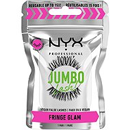 NYX PROFESSIONAL MAKEUP Jumbo Lash Vegan Reuseable False Lashes 04 Fringe Glam 1 pc - Adhesive Eyelashes