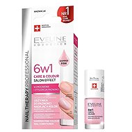 EVELINE COSMETICS Nail Therapy 6in1 Shimmer Pink 5 ml - Nail Polish
