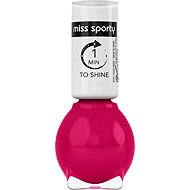 MISS SPORTS 1 Minute to Shine 123 deep pink 7 ml - Nail Polish