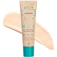 LUMENE Matte Oil-Control Foundation SPF20 Shade 0 Light Ivory - Make-up