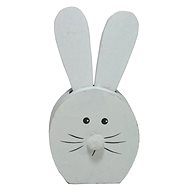 Goba Zajíček bílý 11 cm - Easter Decoration