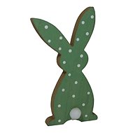 GOBA Easter decoration - Green bunny, 10 cm - Easter Decoration