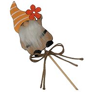 Goba Gnome teaser with flower - Easter Decoration
