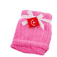 BOBO BABY - 75×92cm - pink - Blanket