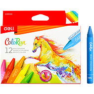 DELI JUMBO colourun EC20900 12 Colours - Wax Crayons