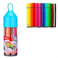 DELI ColoRun trojhranné 24 barev - Fixy